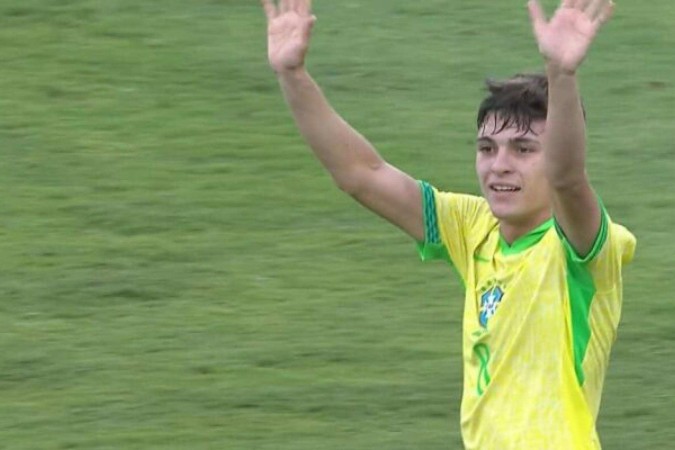 Brasil vence a Bolívia e ganha fôlego no Sul-Americano Sub-20 -  (crédito: Foto: Reprodução)