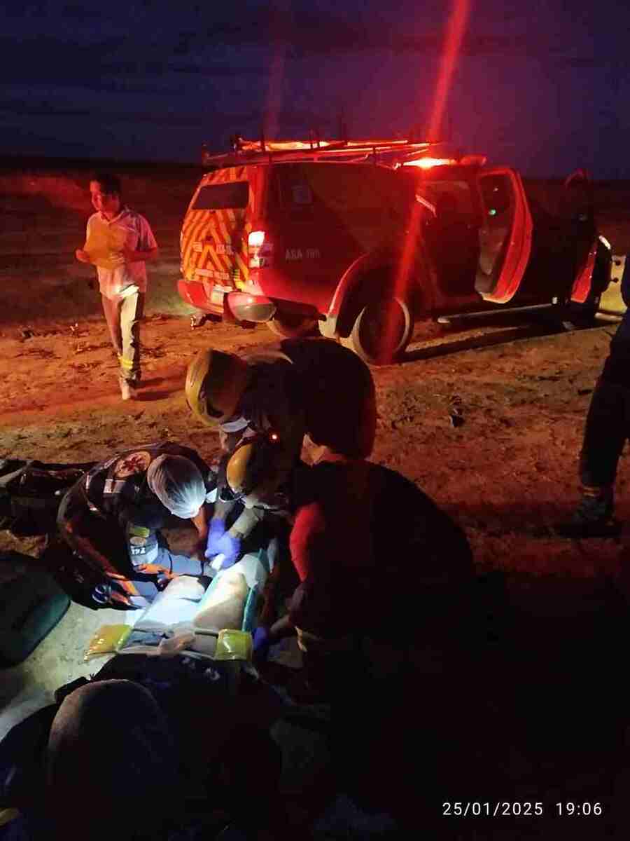 Imagens do avião que caiu em fazenda de Correntina, na Bahia