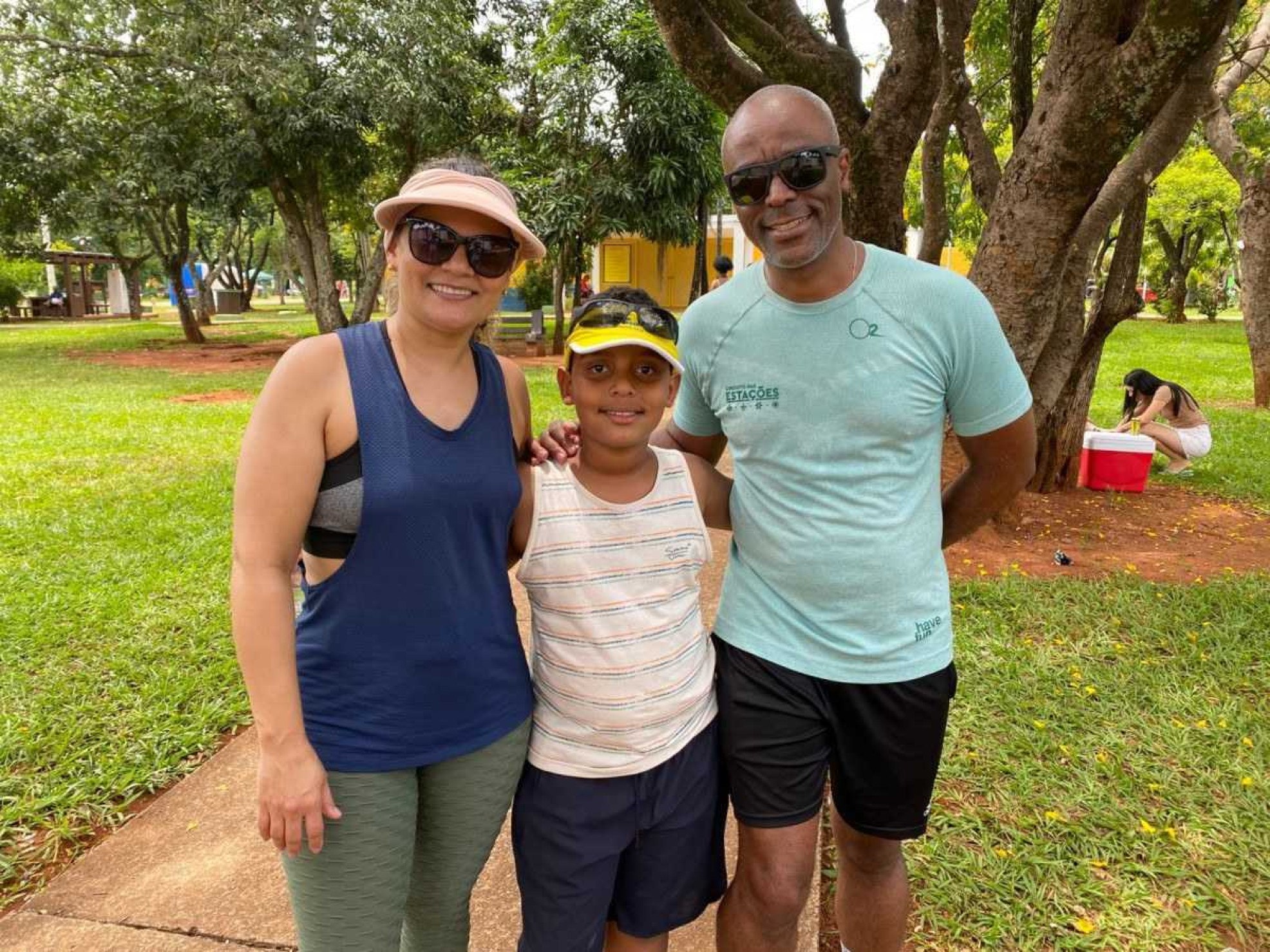 Talita, Henrique e Carlos Eduardo