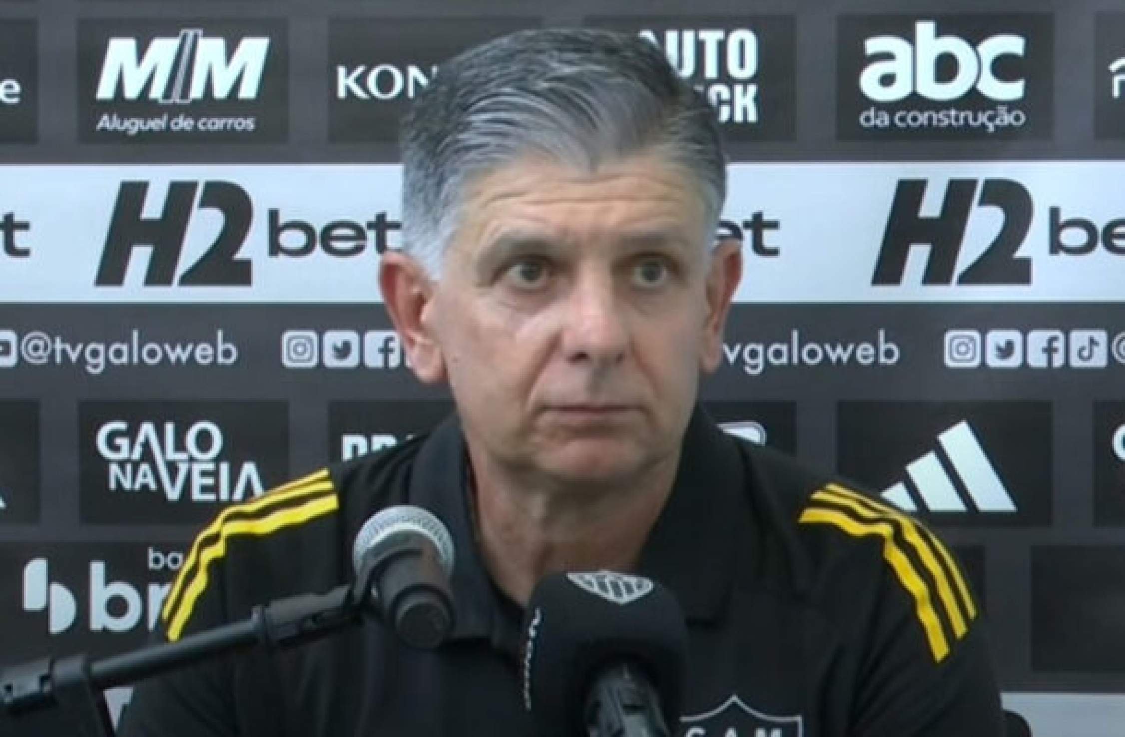 Sem vencer, técnico avalia participação de time ‘B’ do Atlético-MG no Estadual: ‘Mensagem positiva ao torcedor’