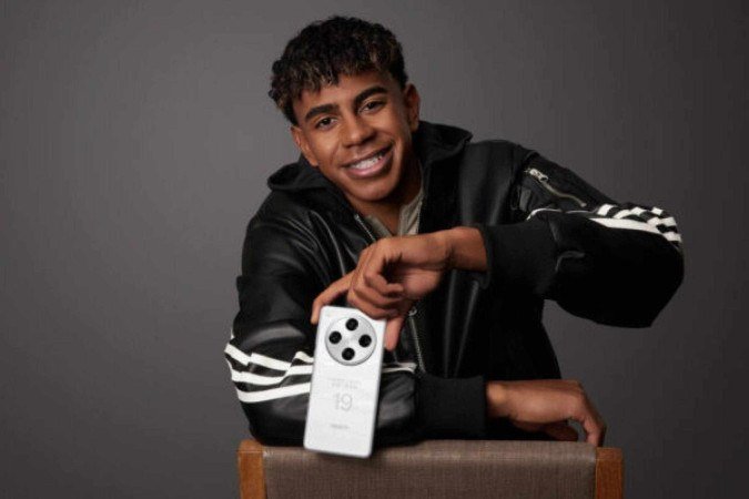 Lamine Yamal se tornou embaixador da OPPO -  (crédito: Divulgação)