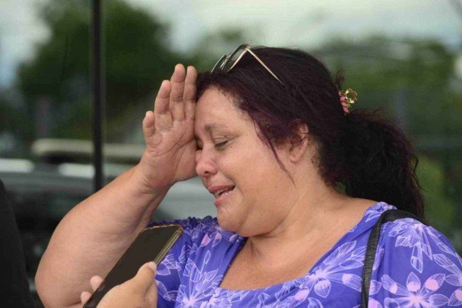 Familiares de ciclista morto após ser atropelado na BR-020 lamentam a perda - (crédito: Marcelo Ferreira/CB/D.A Press) Familiares de ciclista morto após ser atropelado na BR-020 lamentam a perda - (crédito: Marcelo Ferreira/CB/D.A Press)