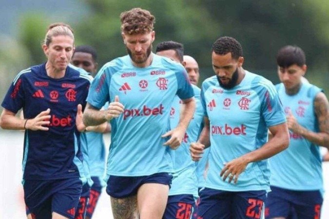 Flamengo encerra preparação para confronto contra o Vitória pelo Brasileirão
