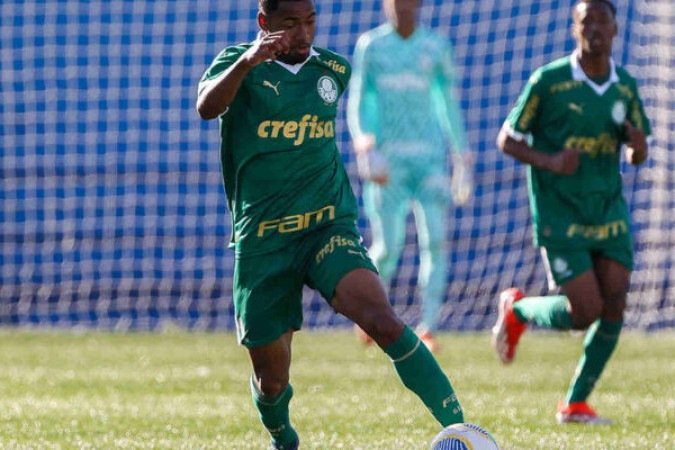 ALLAN - Entrou quase nos acréscimos e ainda conseguiu criar uma boa oportunidade. Nota: 5,5 - Foto: Fabio Menotti/Palmeiras