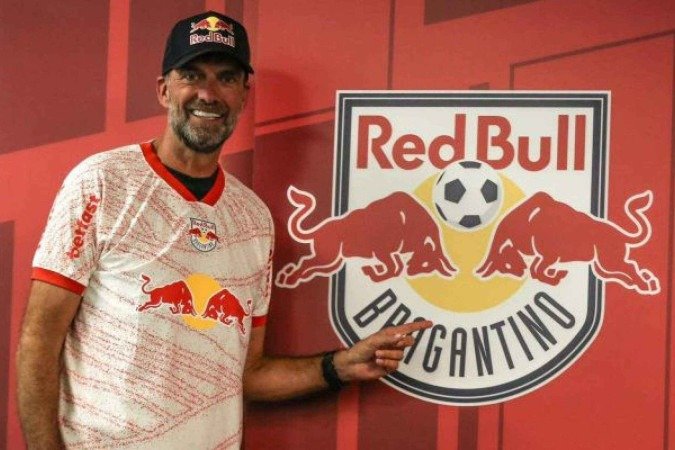 Klopp está no Brasil conhecendo mais sobre a estrutura do Bragantino - (crédito: Foto: Ari Ferreira | Red Bull Bragantino ) Klopp está no Brasil conhecendo mais sobre a estrutura do Bragantino - (crédito: Foto: Ari Ferreira | Red Bull Bragantino )
