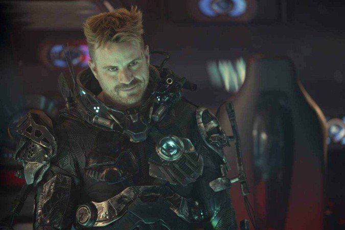 Rob Kazinsky em Star Trek: seção 31 -  (crédito:  Jan Thijs/Paramount+)