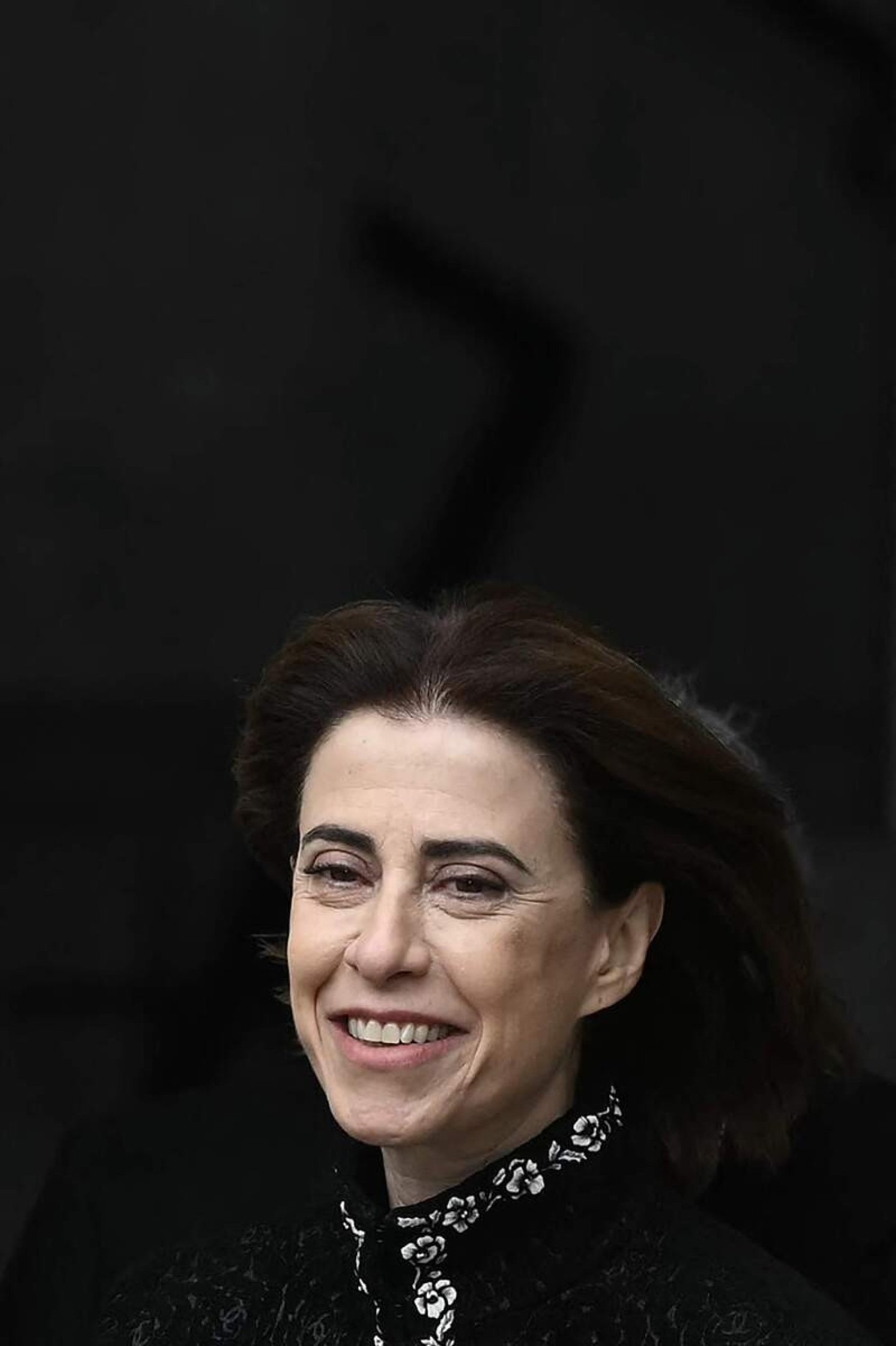 Fernanda Torres no desfile da Chanel      