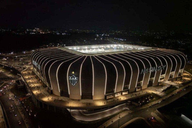 Arena MRV também a por reformas no gramado - (crédito: Foto: Pedro Souza / Atlético) Arena MRV também a por reformas no gramado - (crédito: Foto: Pedro Souza / Atlético)