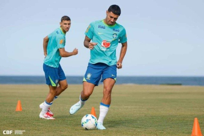 Iago teve a sua primeira oportunidade como titular na Seleção Brasileira sub-20 na vitória sobre a Bolívia e de quebra ainda herdou a faixa de capitão - (crédito: Foto: Rafael Ribeiro/CBF) Iago teve a sua primeira oportunidade como titular na Seleção Brasileira sub-20 na vitória sobre a Bolívia e de quebra ainda herdou a faixa de capitão - (crédito: Foto: Rafael Ribeiro/CBF)