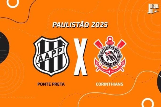 Ponte Preta e Corinthans fazem, nesta quarta-feira, um dos principais jogos da rodada do Paulistão - (crédito: Foto: Arte Jogada10) Ponte Preta e Corinthans fazem, nesta quarta-feira, um dos principais jogos da rodada do Paulistão - (crédito: Foto: Arte Jogada10)