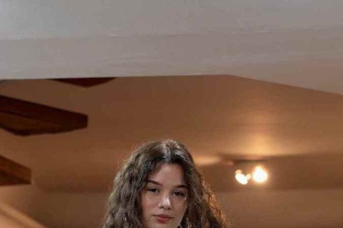 Raquel faz conteúdos de moda e autocuidado no TikTok