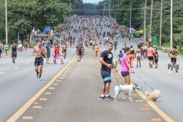  o Eixo Rodovi&aacute;rio estar&aacute; fechado para ve&iacute;culos e aberto ao p&uacute;blico nos dias 25 e 1&deg;, das 6h &agrave;s 18h, para o Eix&atilde;o do Lazer -  (crédito: Foto: Reprodu&ccedil;&atilde;o/DER)