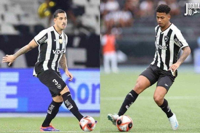 Halter e Kawan devem jogar por outros clubes em 2025 -  (crédito: Foto: Vitor Silva/Botafogo )