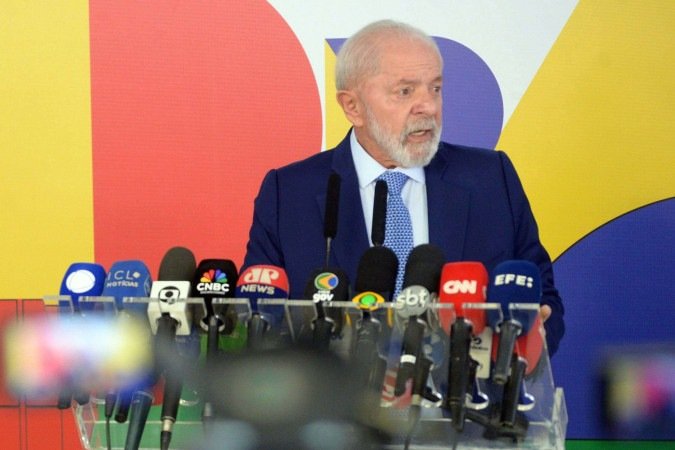  30/01/2025 Credito: Ed Alves/CB/DA.Press.Politica. Coletiva de Imprensa do Presidente Lula. Com a presença de Sidonio Palmeira, Ministro da SECOM. 