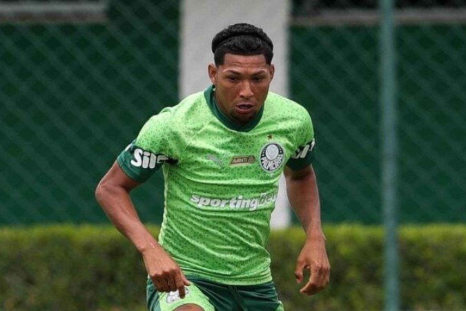 Negociação mela e Rony permanece no Palmeiras -  (crédito: Foto: Cesar Greco/Palmeiras)
