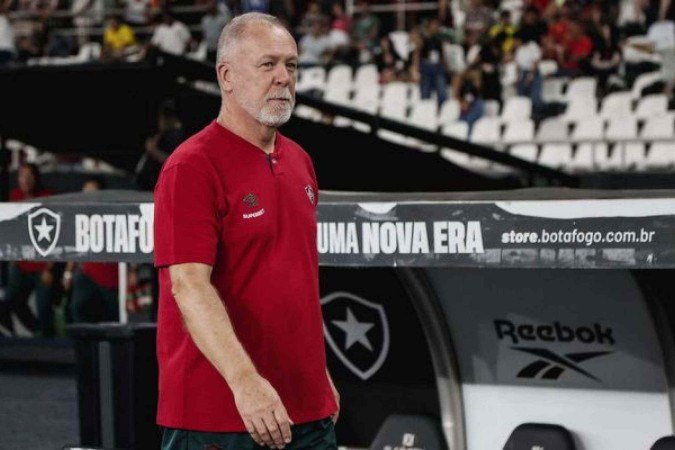 Mano durante a derrota do Fluminense para o Botafogo no Nilton Santos - (crédito: - Foto: Lucas Merçon/Fluminense) Mano durante a derrota do Fluminense para o Botafogo no Nilton Santos - (crédito: - Foto: Lucas Merçon/Fluminense)