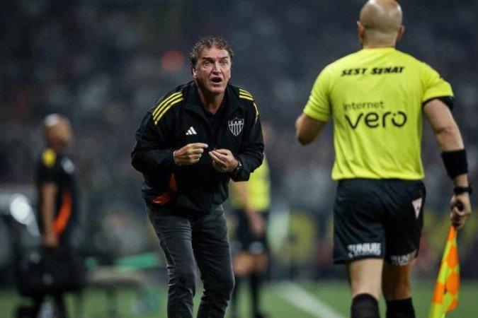 Cuca ressaltou que o Atlético não venceu por escolhas erradas em campo - (crédito: Fotos: Pedro Souza/Atlético) Cuca ressaltou que o Atlético não venceu por escolhas erradas em campo - (crédito: Fotos: Pedro Souza/Atlético)