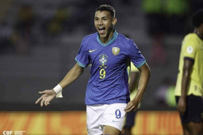 Em jogo complicado, Brasil consegue vencer o Equador, no Sub20 - (crédito: Foto: RAFAEL RIBEIRO/CBF) Em jogo complicado, Brasil consegue vencer o Equador, no Sub20 - (crédito: Foto: RAFAEL RIBEIRO/CBF)