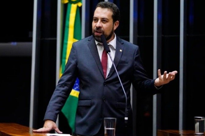 9º lugar: Guilherme Boulos - Deputado federal pelo PSOL - o segundo mais votado do Brasil em 2022 -, foi o principal candidato da esquerda à prefeitura de São Paulo em 2024.
 -  (crédito:  Divulgação/Câmara dos Deputados)