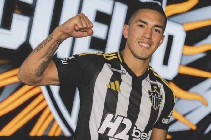 Tomás Cuello, novo jogador do Atlético-MG - (crédito: Foto: Divulgação/Atlético) Tomás Cuello, novo jogador do Atlético-MG - (crédito: Foto: Divulgação/Atlético)