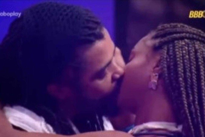 Aline e Diogo são o primeiro casal do BBB 25 - (crédito: Reprodução: Rede Globo) Aline e Diogo são o primeiro casal do BBB 25 - (crédito: Reprodução: Rede Globo)