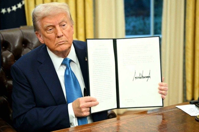 Trump anunciou um Trump anunciou um