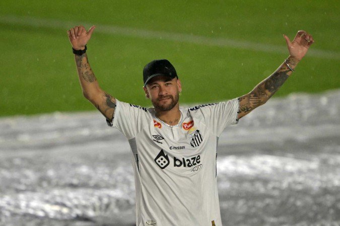 Neymar enfrentará Botafogo-SP e Novorizontino antes do clássico contra o Corinthians, em 12 de fevereiro - (crédito: Nelson Almeida/AFP) Neymar enfrentará Botafogo-SP e Novorizontino antes do clássico contra o Corinthians, em 12 de fevereiro - (crédito: Nelson Almeida/AFP)