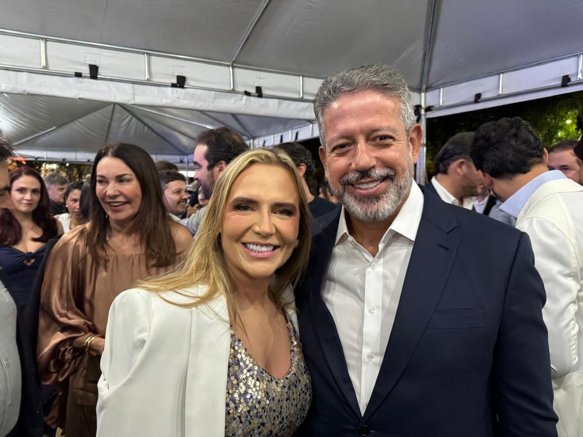 Arthur Lira realiza jantar de despedida na residência oficial da Câmara, em Brasília