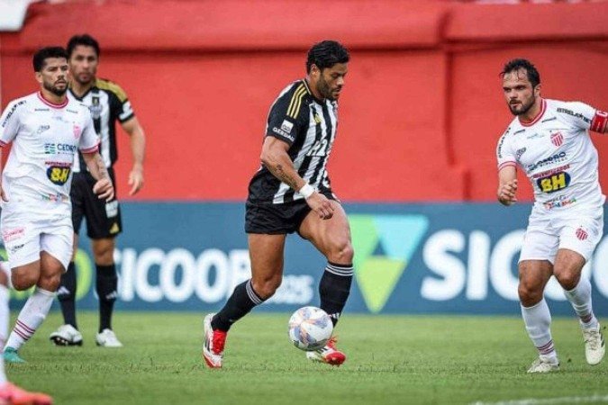 Hulk brilhou em vitória do Atlético - (crédito: Foto: Pedro Souza/Atlético) Hulk brilhou em vitória do Atlético - (crédito: Foto: Pedro Souza/Atlético)