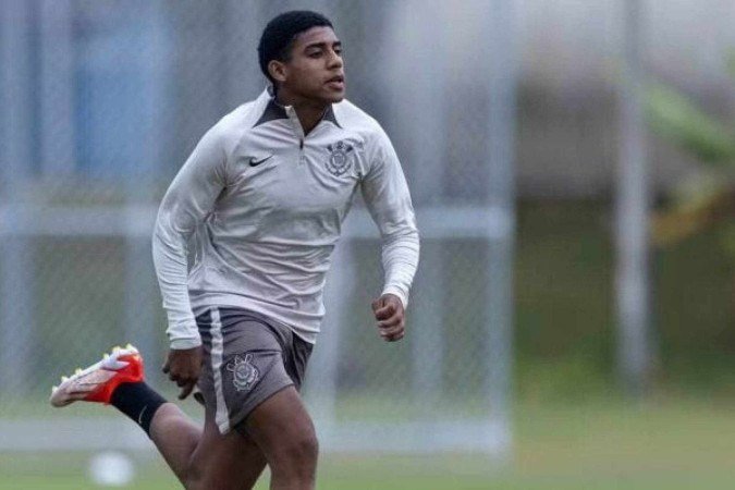 Gui, de 17 anos, é um dos destaques da base do Corinthians e foi relacionado para o jogo contra o Noroeste - (crédito: Foto: Rodrigo Coca / Ag.Corinthians) Gui, de 17 anos, é um dos destaques da base do Corinthians e foi relacionado para o jogo contra o Noroeste - (crédito: Foto: Rodrigo Coca / Ag.Corinthians)