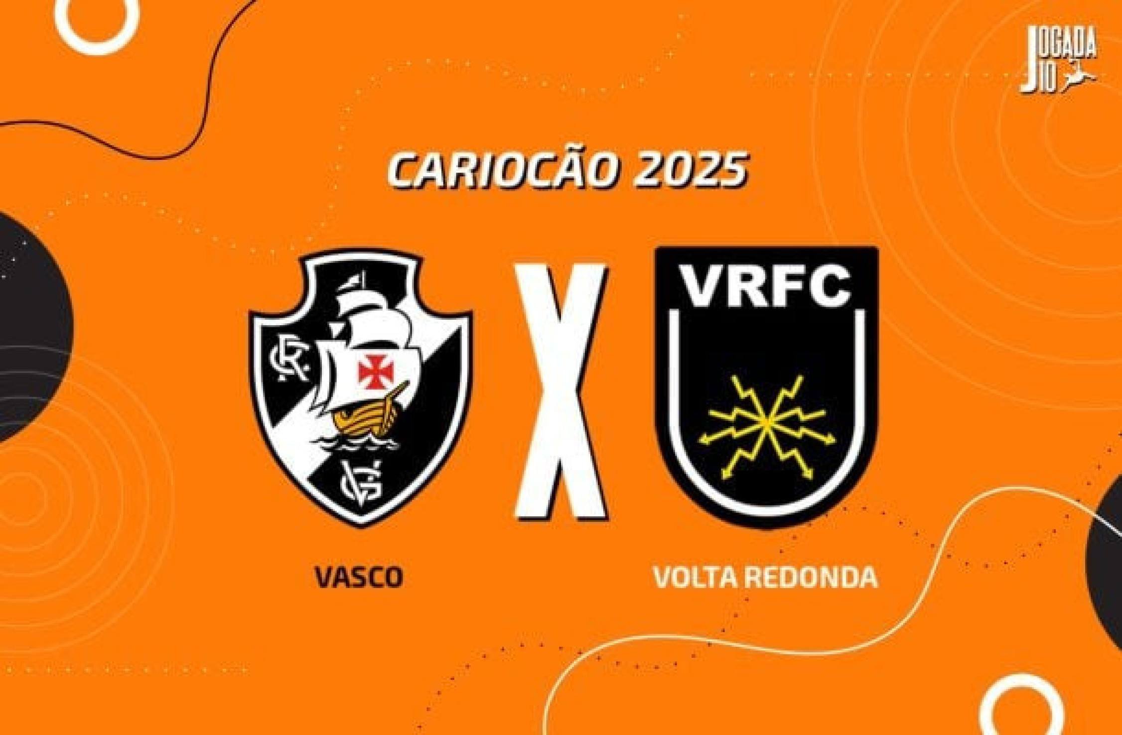 Vasco x Volta Redonda, AO VIVO, com a Voz do Esporte, às 15h