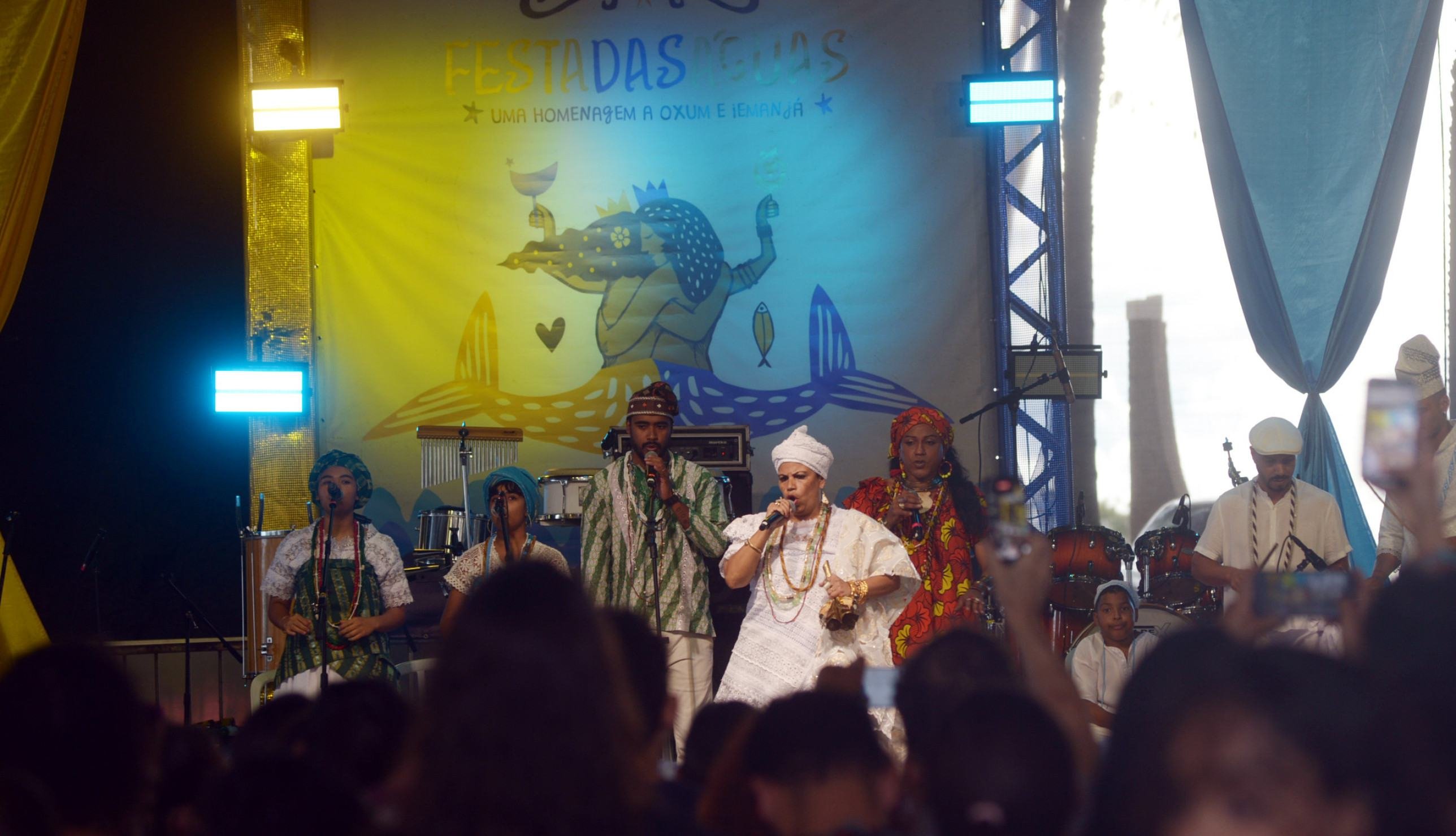  02/02/2025 Credito: Ed Alves/CB/DA.Press. Cidades. Festa das Águas em homenagem a Iemanjá. 