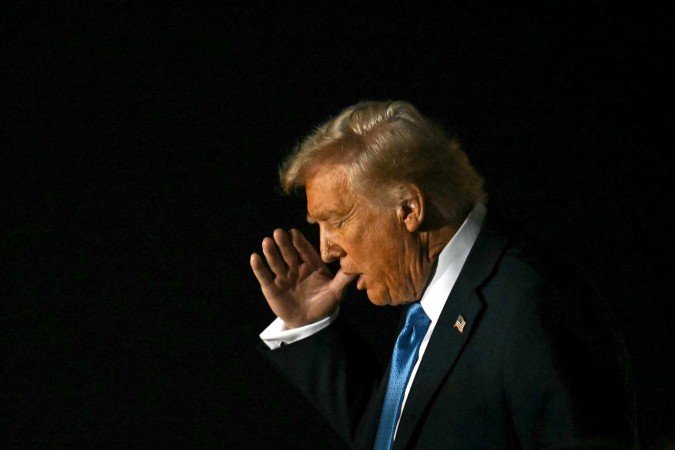 Presidente Donald Trump (Photo by Jim WATSON / AFP)
- (crédito: AFP) Presidente Donald Trump (Photo by Jim WATSON / AFP)
- (crédito: AFP)