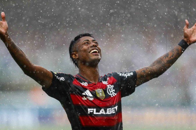 Bruno Henrique chegou a 97 gols pelo Flamengo - (crédito: Gilvan de Souza/Flamengo) Bruno Henrique chegou a 97 gols pelo Flamengo - (crédito: Gilvan de Souza/Flamengo)