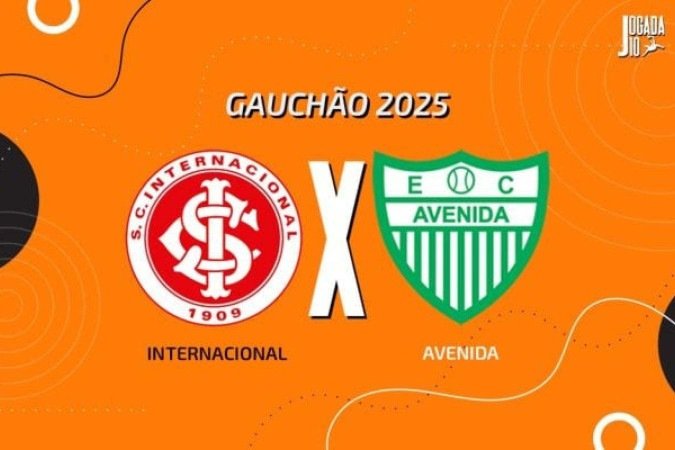 Internacional recebe o Avenida em mais uma partida pelo Gauchão - (crédito: Foto: Arte Jogada10) Internacional recebe o Avenida em mais uma partida pelo Gauchão - (crédito: Foto: Arte Jogada10)