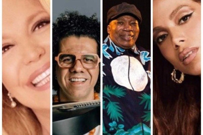 Brasil teve boa campanha no Grammy 2025 - (crédito: Reprodução/Instagram — Nando Chagas/Divulgação, Marcos Hermes/Divulgação, Reprodução/Instagram Anitta) Brasil teve boa campanha no Grammy 2025 - (crédito: Reprodução/Instagram — Nando Chagas/Divulgação, Marcos Hermes/Divulgação, Reprodução/Instagram Anitta)