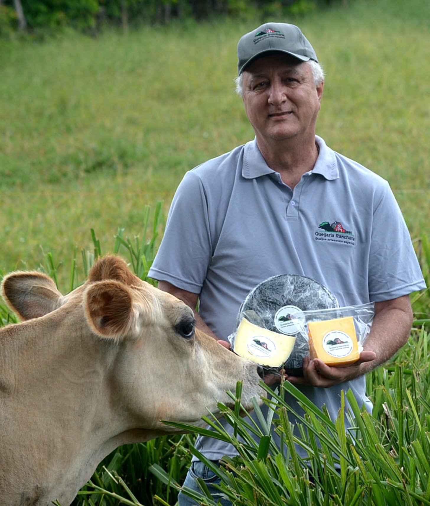  03/02/2025 Credito: Ed Alves/CB/DA.Press. Revista. Especial Queijos. Queijaria Rancharia. Na foto, Seu Mauricio. 