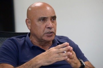 Wellington Luiz defendeu o trabalho da PMDF ap&oacute;s sobrinho ser detido por desacato
     -  (crédito: Ed Alves/CB/D.A.Press. )