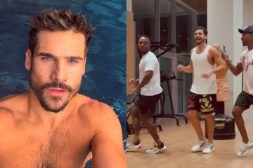 Nicolas Prattes inicia aulas de samba para acompanhar Sabrina Sato