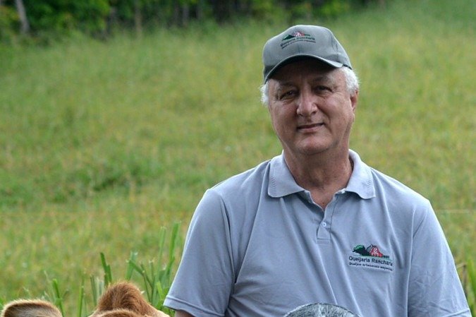  03/02/2025 Credito: Ed Alves/CB/DA.Press. Revista. Especial Queijos. Queijaria Rancharia. Na foto, Seu Mauricio. 