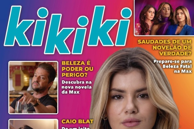 Max recria capa de revista para promover a novela Beleza Fatal  -  (crédito: Divulgação )