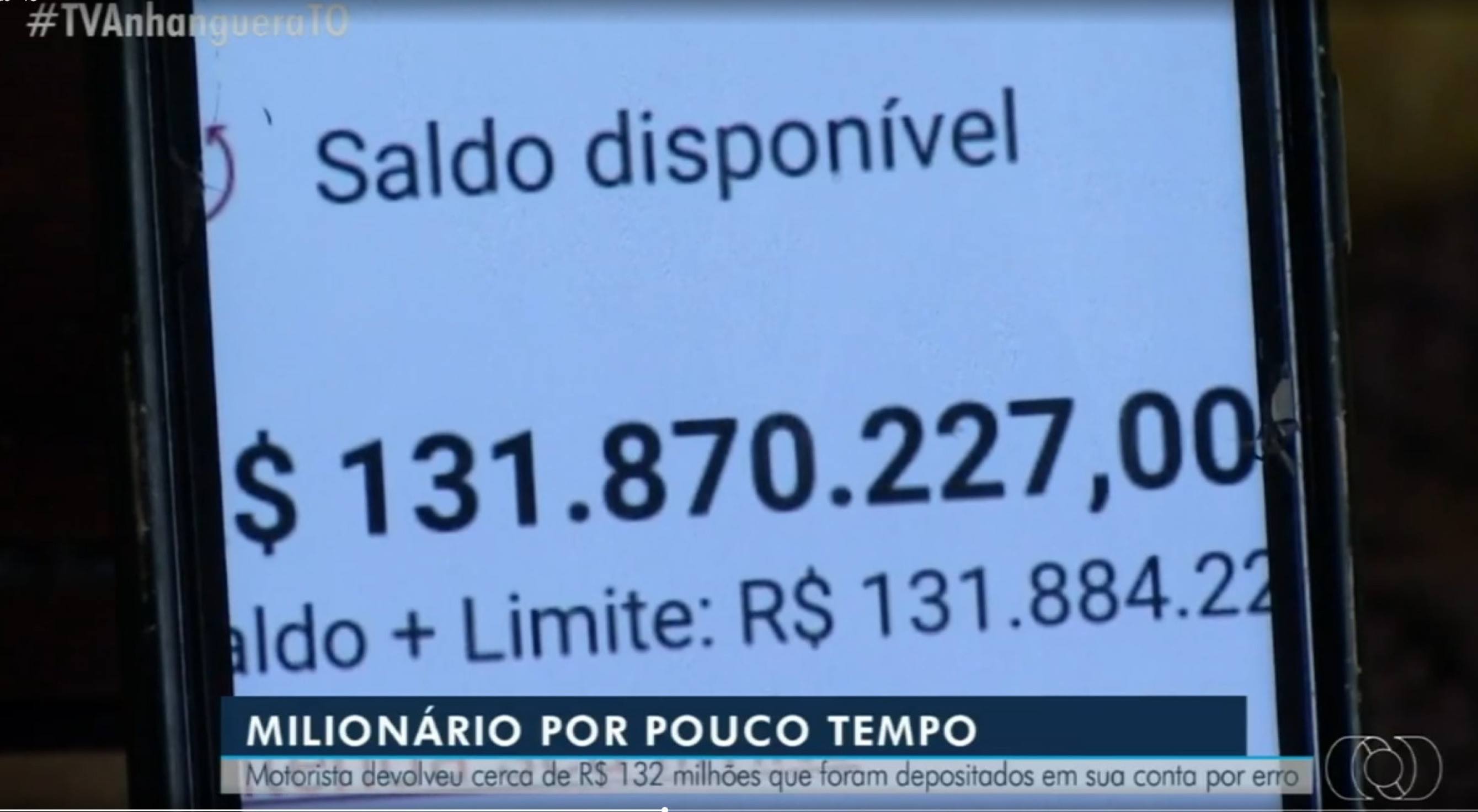 Milionário por um dia: motorista que recebeu R$ 131 mi por engano processa banco