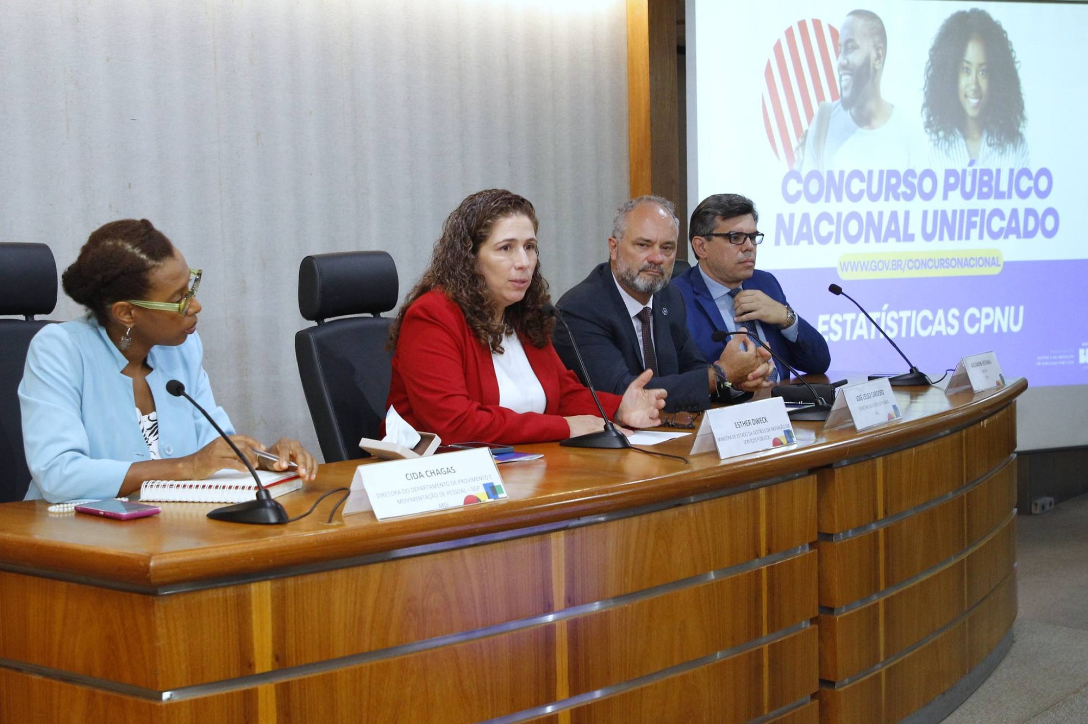 Ministério da Gestão e da Inovação em Serviços Públicos (MGI) promove coletiva sobre resultados do Concurso Público Nacional Unificado (CPNU)