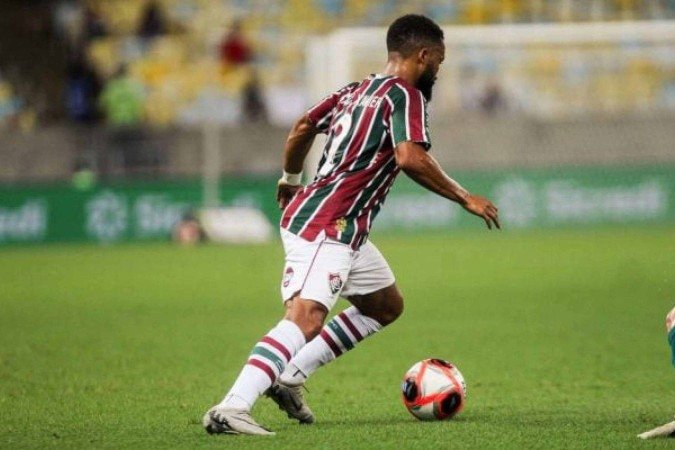 Samuel Xavier em ação pelo Fluminense contra o Boavista; foi dele o gol tricolor - (crédito: Foto: LUCAS MERÇON / FLUMINENSE F.C.) Samuel Xavier em ação pelo Fluminense contra o Boavista; foi dele o gol tricolor - (crédito: Foto: LUCAS MERÇON / FLUMINENSE F.C.)