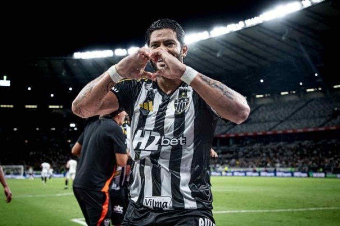 Hulk marcou nos acréscimos da primeira etapa e decretou mais uma vitória do Galo - (crédito: Foto: Pedro Souza/Atlético) Hulk marcou nos acréscimos da primeira etapa e decretou mais uma vitória do Galo - (crédito: Foto: Pedro Souza/Atlético)