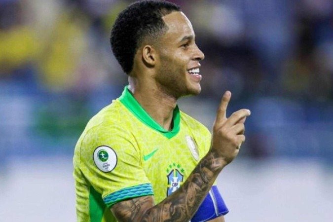 Pedrinho marcou o gol do Brasil na primeira rodada do hexagonal final -  (crédito: Foto: Divulgação/Conmebol)