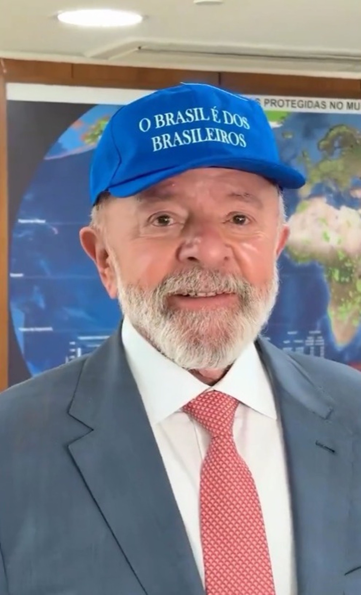 Lula -  (crédito: Reprodução/X)