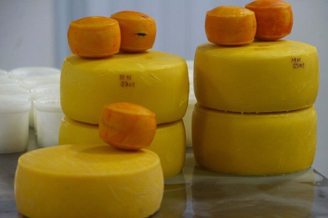  05/02/2025 Credito: Ed Alves/CB/DA.Press. Revista. Especial Queijos. Queijaria Rancharia. Na foto, Seu Mauricio. 