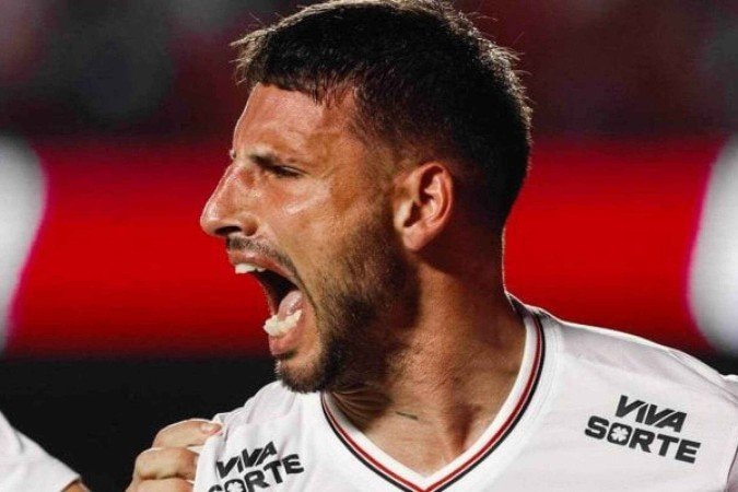 Calleri marcou seu primeiro gol na temporada - (crédito: Foto: Paulo Pinto/São Paulo) Calleri marcou seu primeiro gol na temporada - (crédito: Foto: Paulo Pinto/São Paulo)