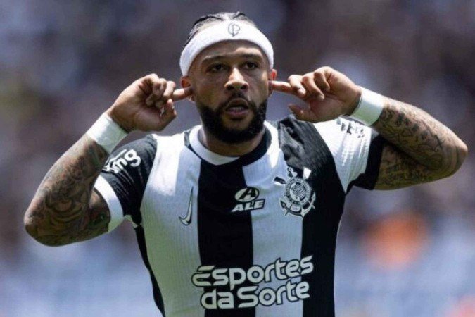 Memphis é condenado em Mônaco por dirigir sob efeito de álcool - (crédito: Foto: Rodrigo Coca / Ag. Corinthians) Memphis é condenado em Mônaco por dirigir sob efeito de álcool - (crédito: Foto: Rodrigo Coca / Ag. Corinthians)